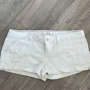 Hollister White shorts